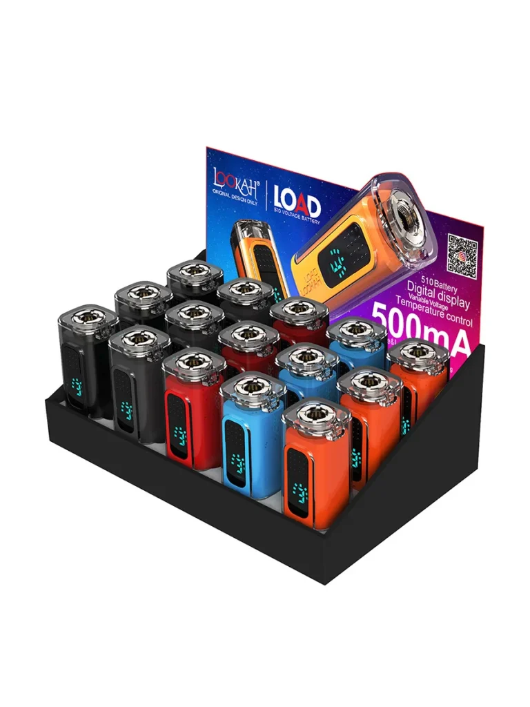LOOKAH Powers Up Vaping Gear with 510 thread battery