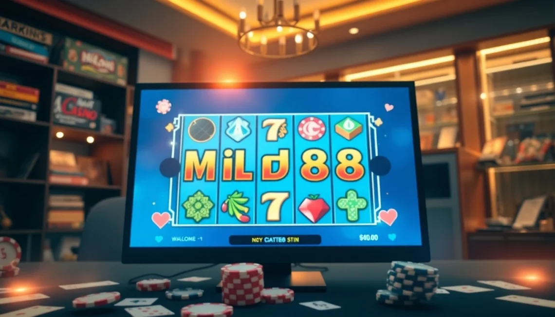 Menjelajahi pengalaman bermain mild88 slot dengan suasana permainan yang energik dan mengundang.