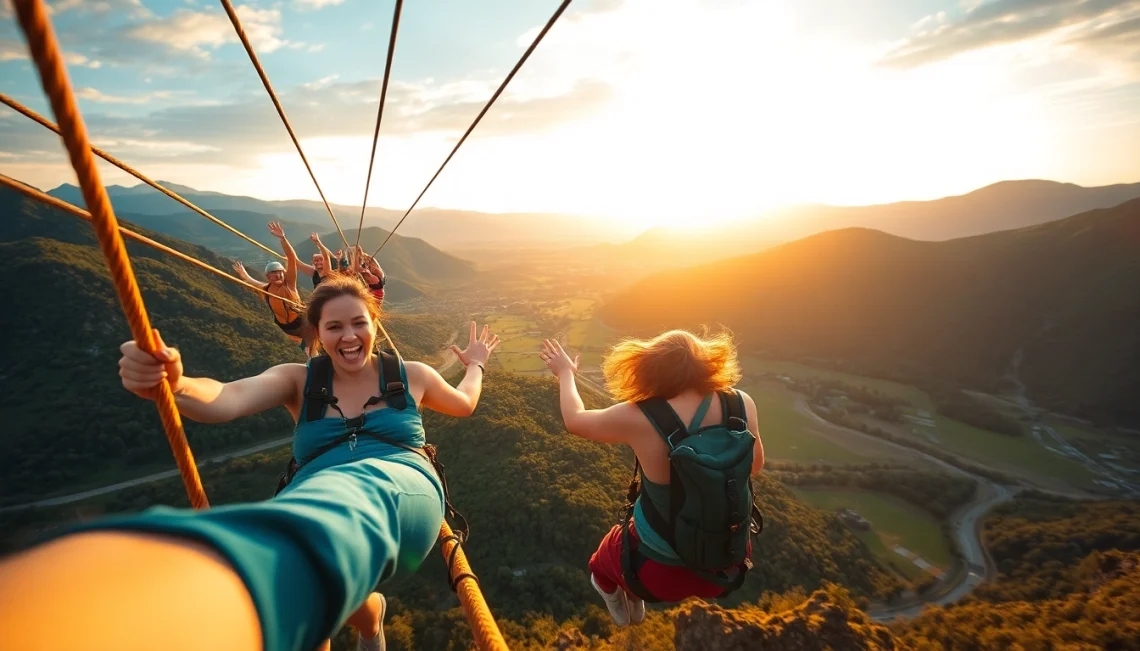 More than just Bovec zipline, experience exhilarating rides over stunning valleys.